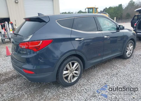 2013 Hyundai Santa Fe Sport 2.0T from USA, damaged, VIN 5XYZW3LA7DG080053